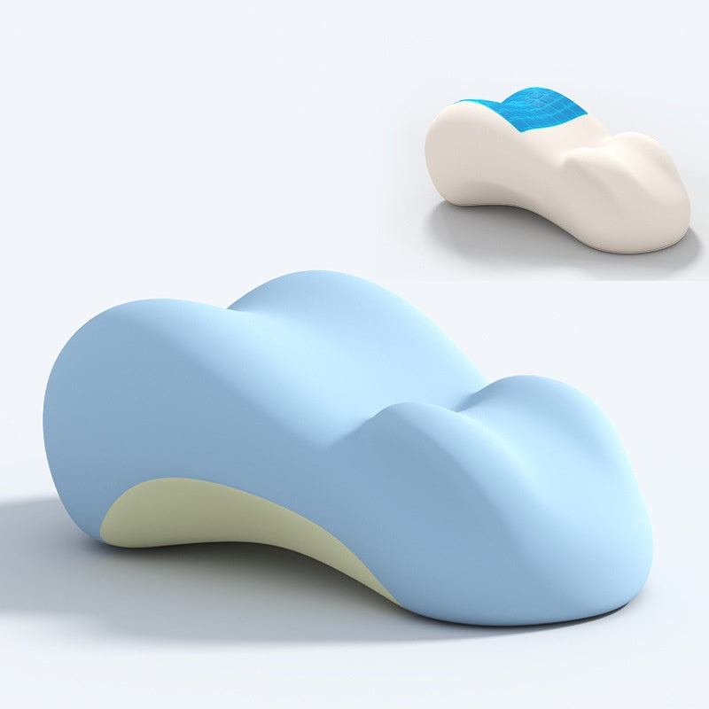 Ergonomic Memory Foam Butt Cushion - Sky Blue - 24.0 × 16.1 × 9.8 in - image 10