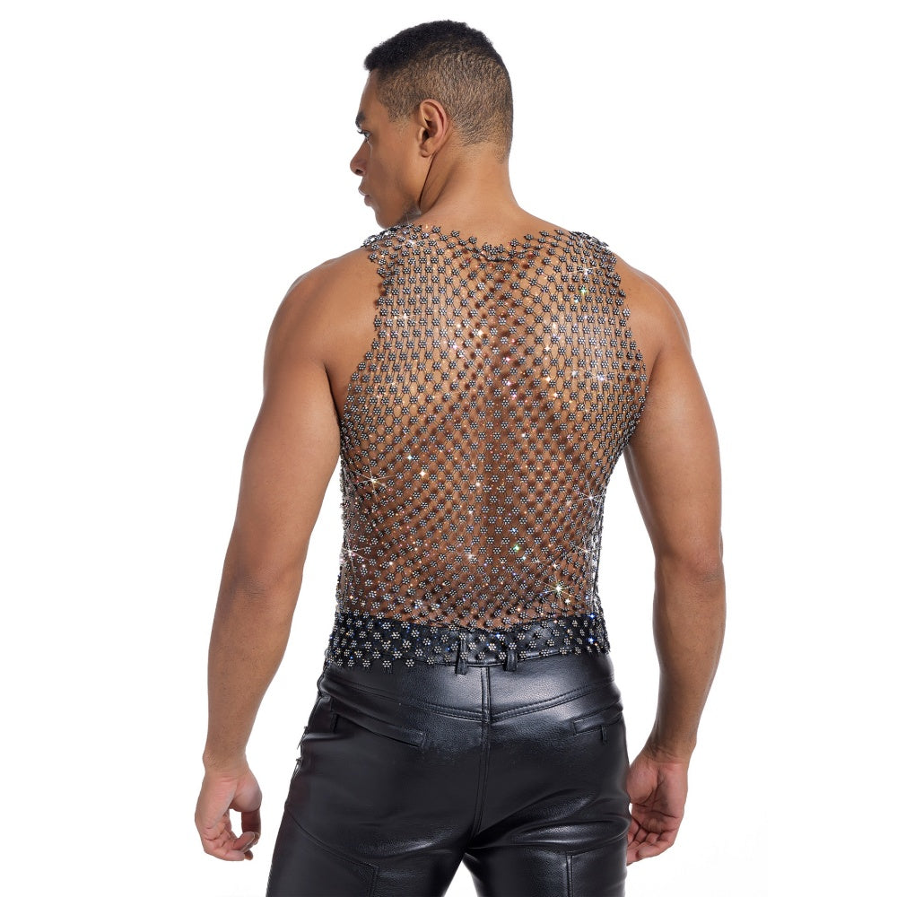 Starluxe Mesh Sparkle Top – Style E - image 1