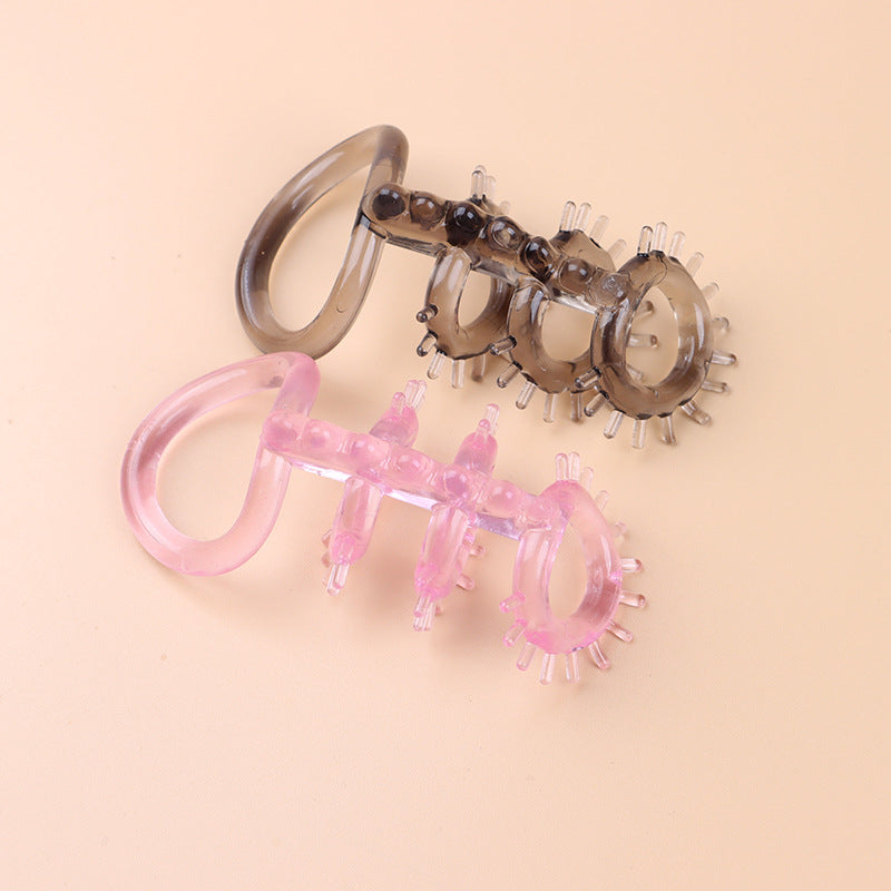 Penis Rings Penis Trainer Delay Ejaculation High Elasticity Time Lasting Sex Toys - image 2