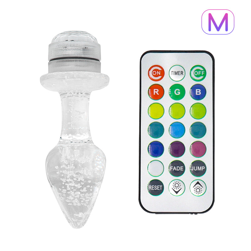 Led Crystal Anal Plug - M - image 9