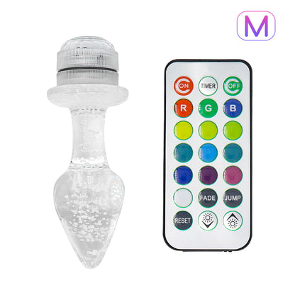 Led Crystal Anal Plug - M - image 9