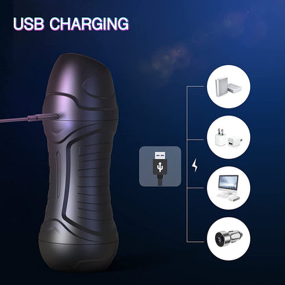 Automatic Vibration & Sucking Male Masturbator  - image 6