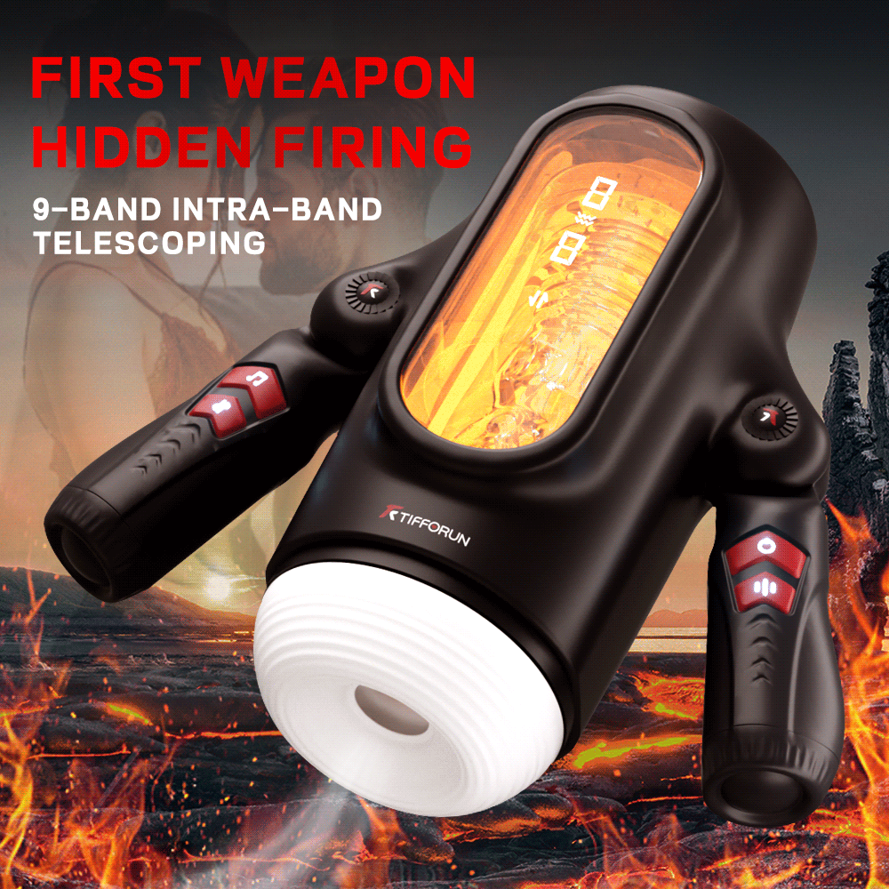 Male Masturbators Automatic Telescopic Vibrator - image 7