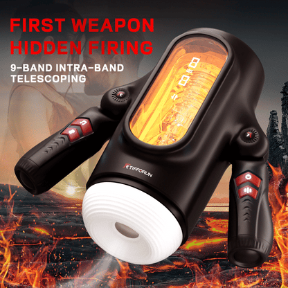 Male Masturbators Automatic Telescopic Vibrator - image 7