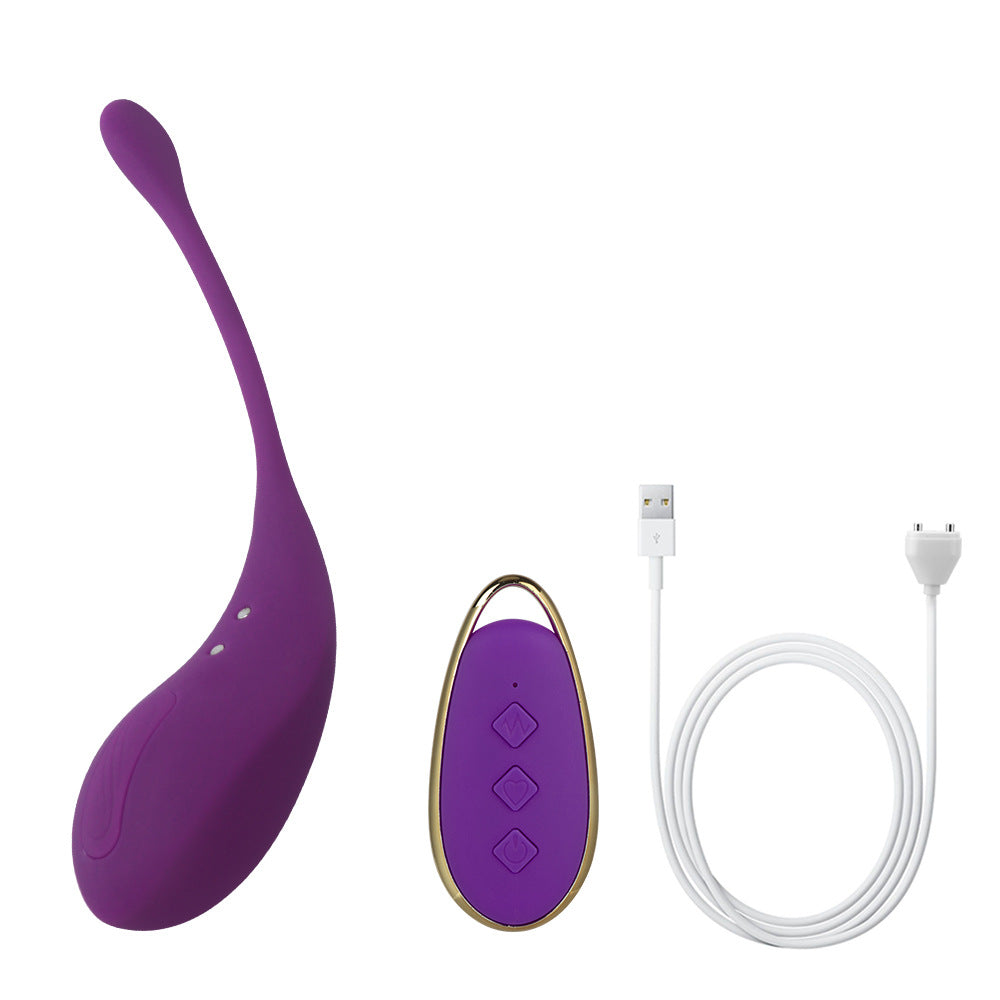 Wearable Remote Control Love Egg – Powerful G-Spot Vibrating Ball for Women  - Purple - image 6
