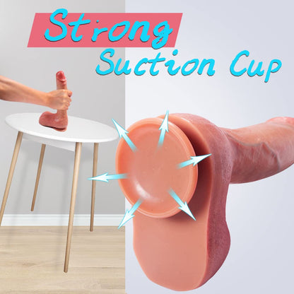RealTouch Elite - Ultra-Realistic Dual-Density Silicone Dildo with Suction Cup - image 2