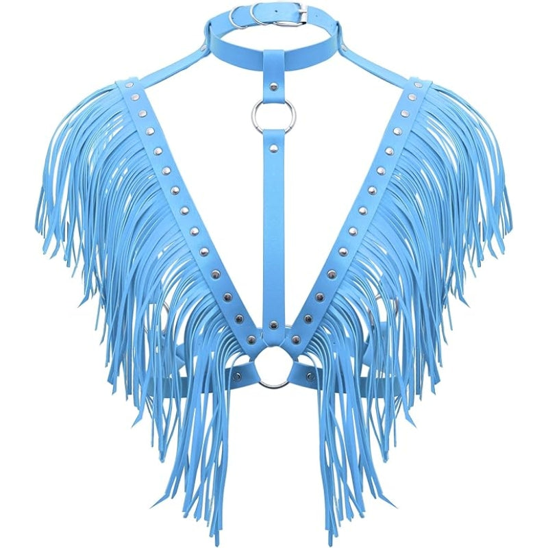 FlexLuxe Adjustable Harness Belt - Sky Blue - image 15
