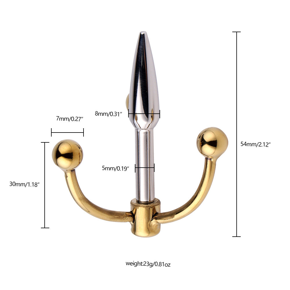 Stainless Steel Urethral Plug Expansion Masturbation Props - image 4
