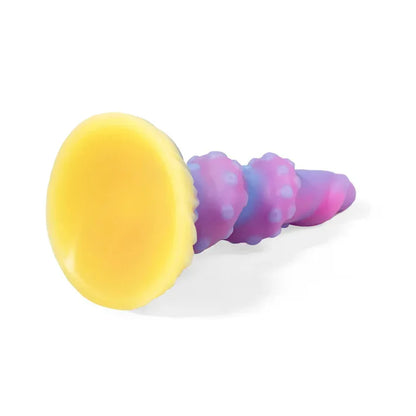8.26'' Fantasy Tentacle Dildo with Multi-Texture Design & Glow-in-the-Dark Effect - image 4