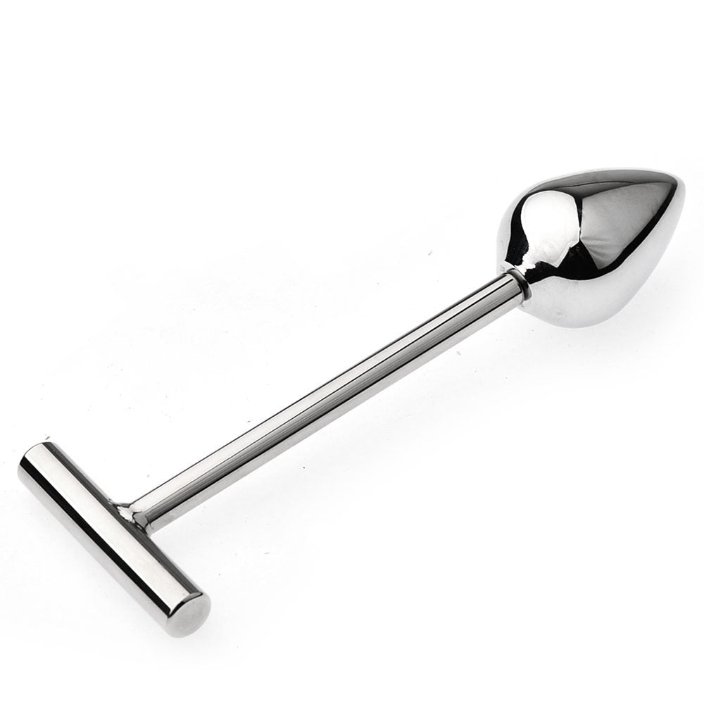 Stainless Steel Push-pull Anal Plug - image 0