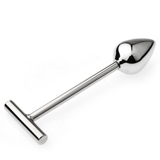 Stainless Steel Push-pull Anal Plug - image 0