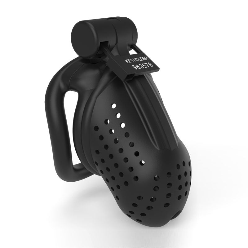 3d Hive Series - Breathable Male Chastity Cage - Curved Ring - image 1