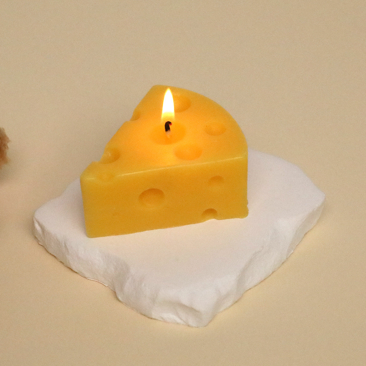 Cheese Shaped Aroma Soy Wax Scented Candle - image 3