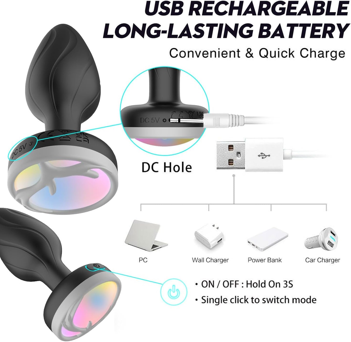 Lumos Smart Anal Plug - image 4