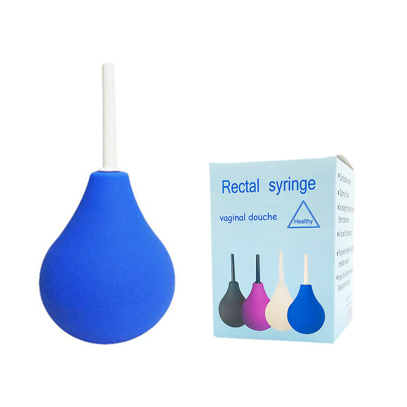 224ML Medical Silicone Enema Bulb - Blue - image 3