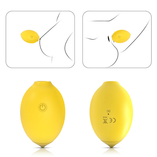 Vibrating Egg Adult Sex Toy Lemon - image 1