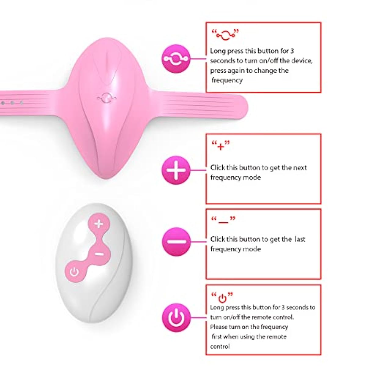Butterfly Wearable Vibrator Remote Control G-Spot Masturbator - image 3