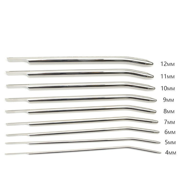 Male Urethral Beads Sound Stainless Steel Urethral Plug 4mm-12mm - 12mm - image 1