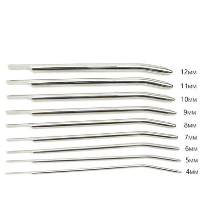 Male Urethral Beads Sound Stainless Steel Urethral Plug 4mm-12mm - 12mm - image 1