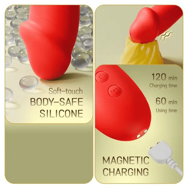 Flapping G spot Vibrator - Clit Tapping & Vibrations - image 1