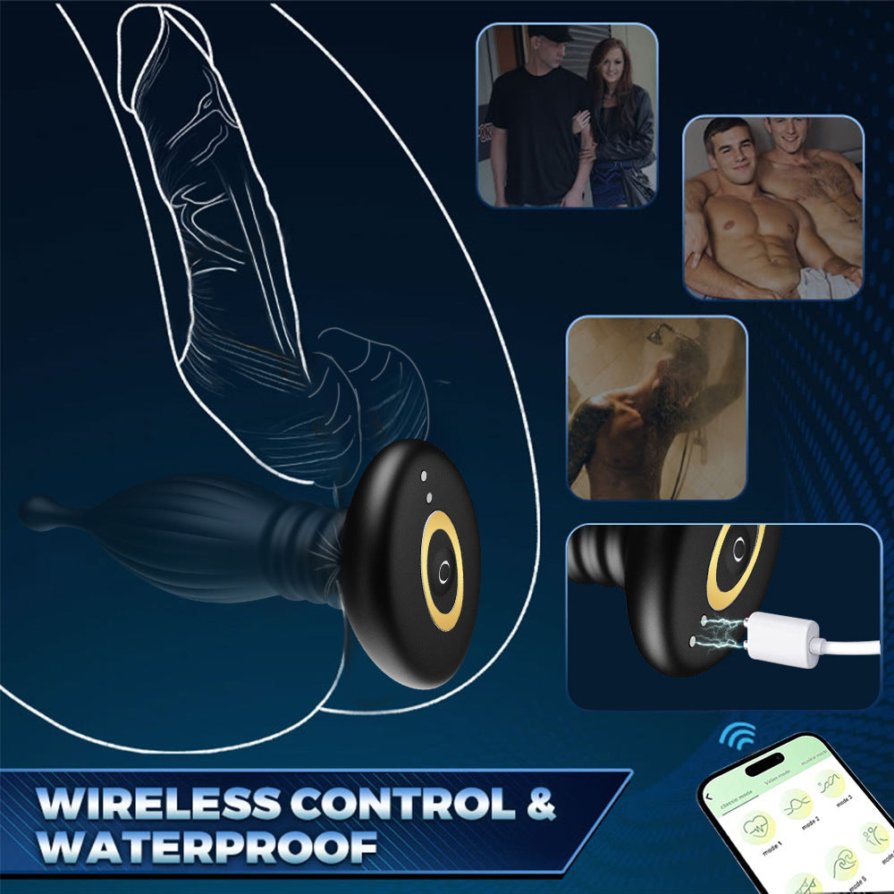 VelvetDrive – Silicone Anal Plug with App Control - image 2