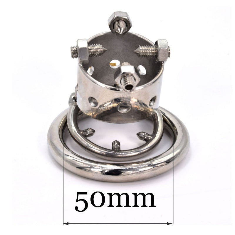Polished Stainless Steel Chastity - 50mm - image 7