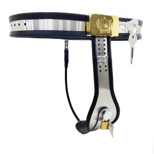 BDSM Chastity Belt for Women - Black - image 0