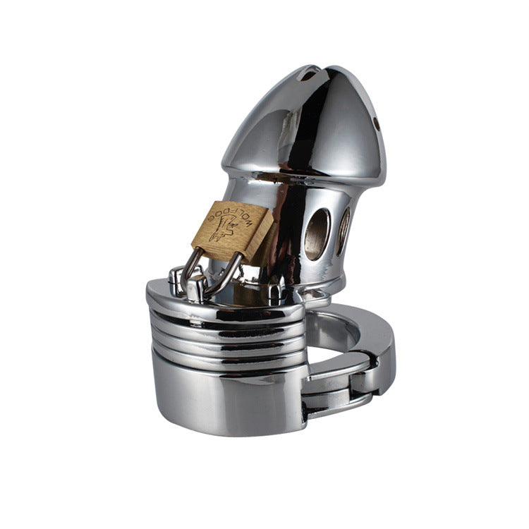Metal Chastity Cage Prevent Cheating Quit Jerking Off Abstinence Device - image 4