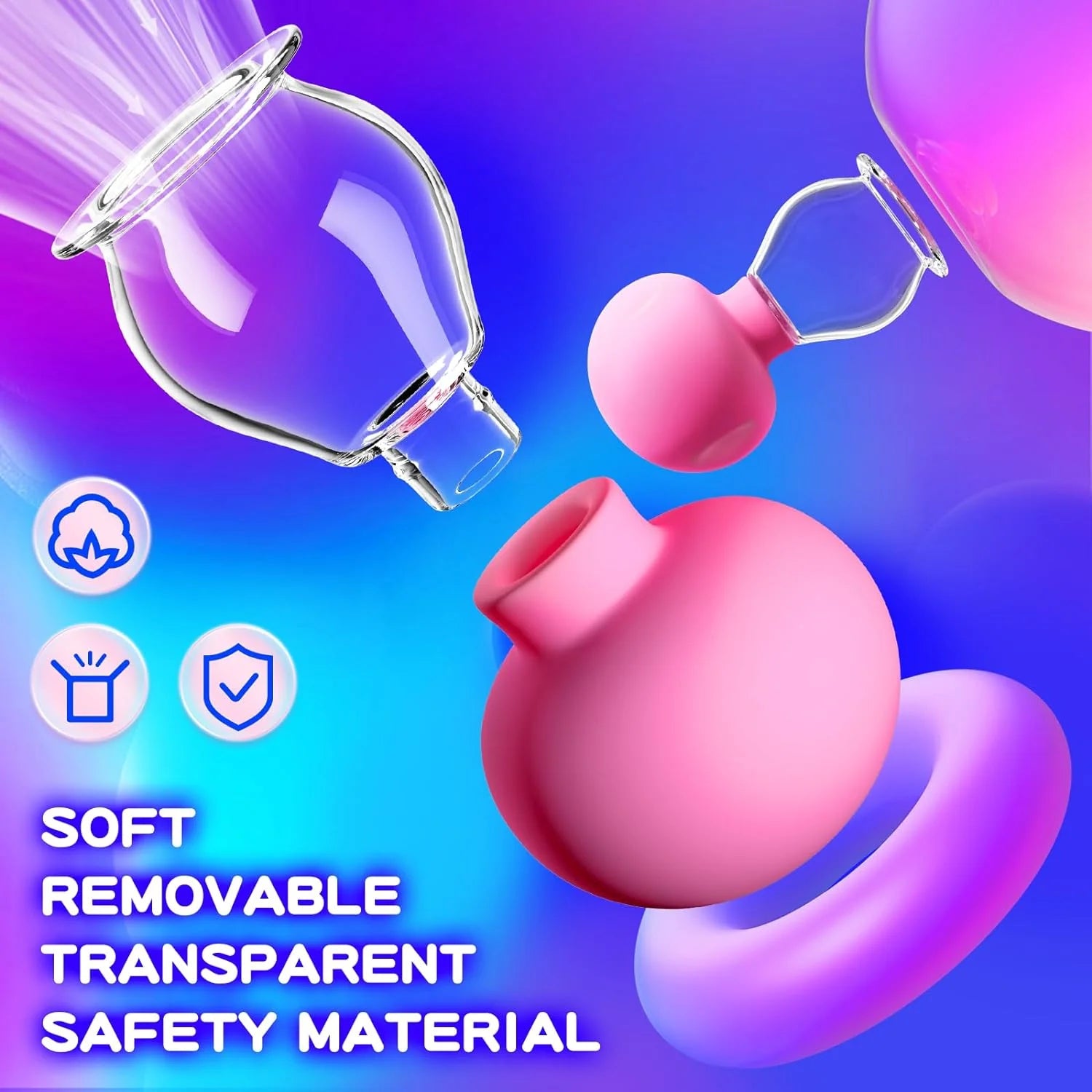 Nipple Sucker Nipple Stimulator Nipple Pump Toy - image 3