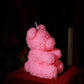 Bear Floral Low Temperature Candles - Pink Bear - image 8