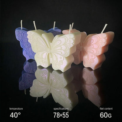 Butterfly-shaped Low-temperature Candle - image 5