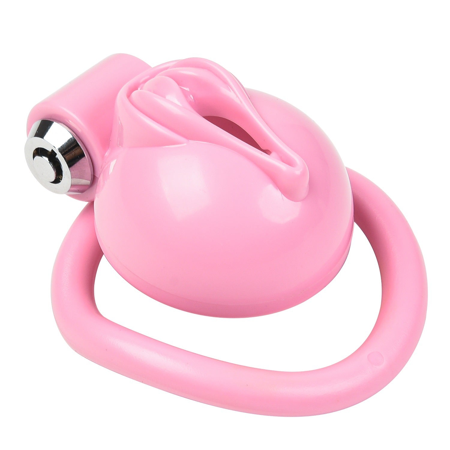 Sissy Chastity Cage with Pussy Shape - image 1