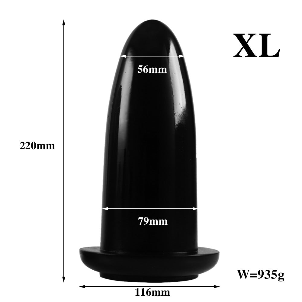 BulletSilk Anal Plug - Black - XL - image 6