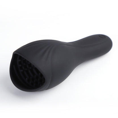 Penis Vibrator USB Rechargeable 8 Vibe Modes - Oral Shape - image 3