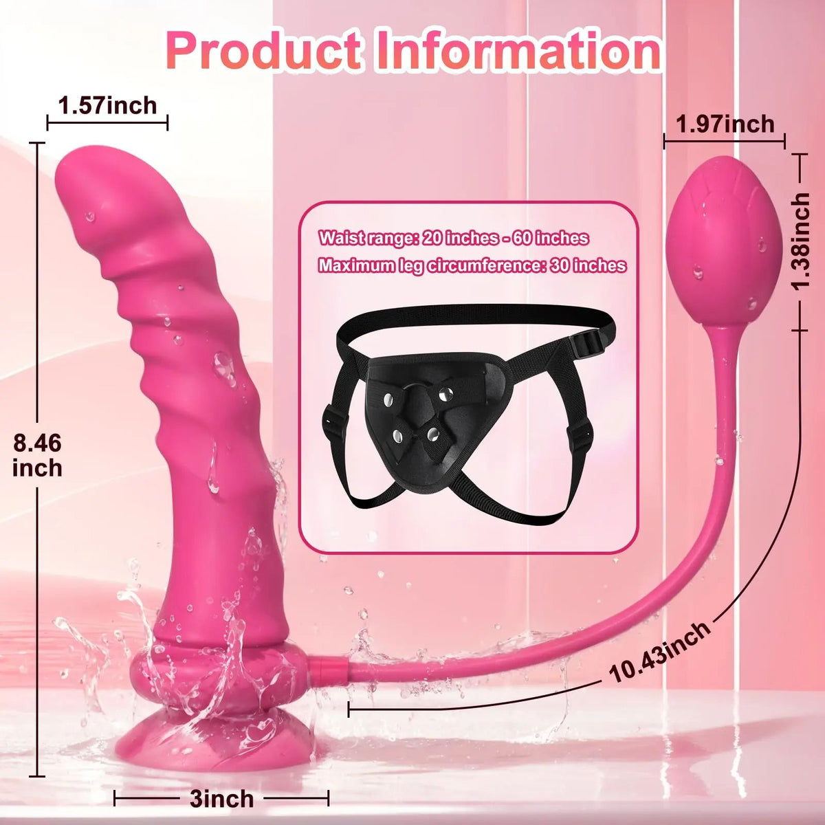 App-Controlled Strapless Strap-On with Anal Plug - image 2