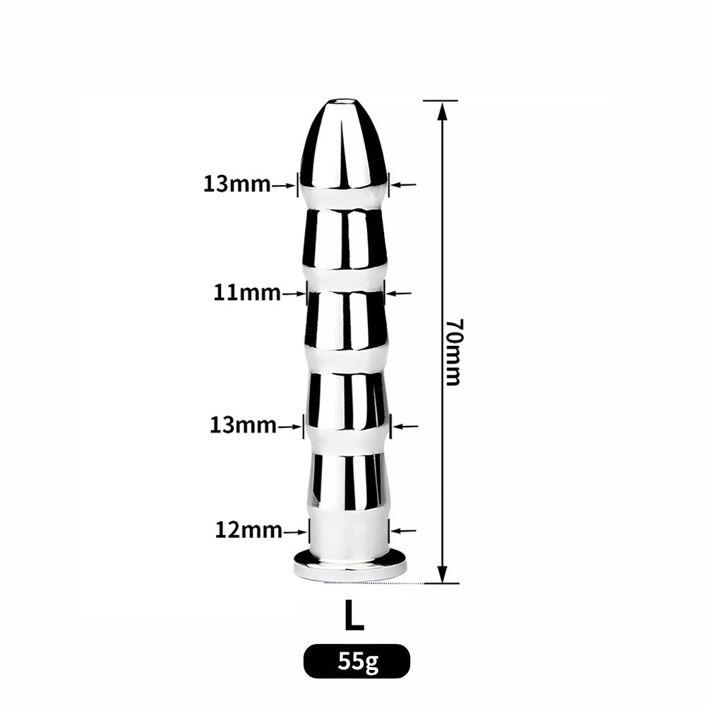 Stainless Steel Penis Plug Urethral Toy - L - image 6