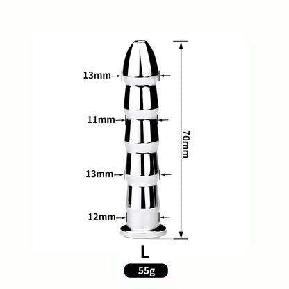 Stainless Steel Penis Plug Urethral Toy - L - image 6