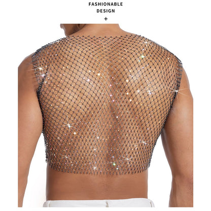 Starluxe Mesh Sparkle Top – Style D - image 8