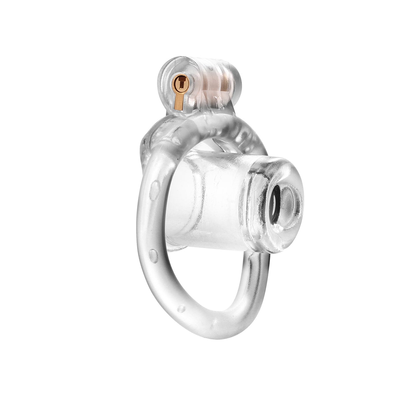 Narrow Chastity  With 4 Sizes Rings And Invisible Lock - image 13