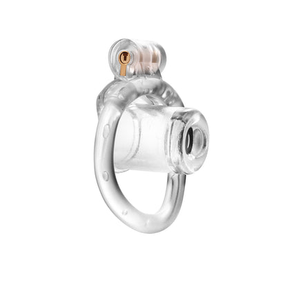 Narrow Chastity  With 4 Sizes Rings And Invisible Lock - image 13