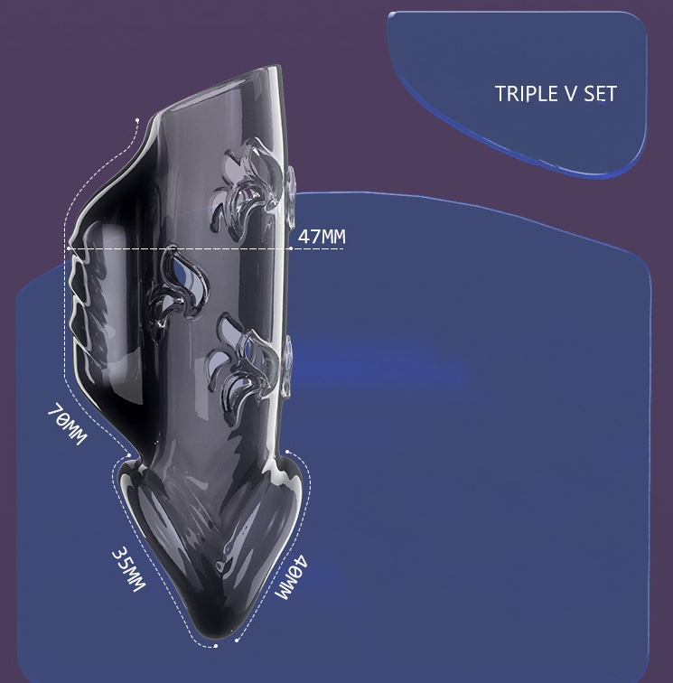 Double Pleasure Vibrating Penis Sleeve - image 4