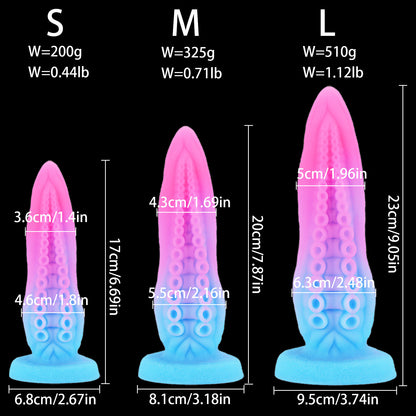 Octopus Tentacle Silicone Dildo - image 5