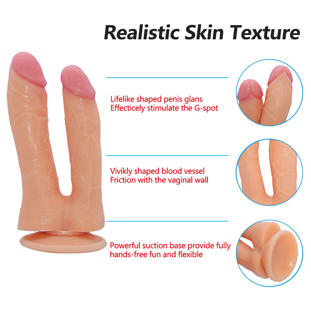 Realistic Suction Cup Dildo – Wearable & Hands-Free - image 8
