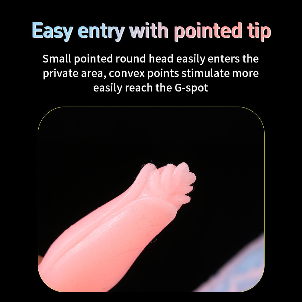 PetalPlay Anal Plug – Bumpy Rosebud Shape with Suction Cup - image 7