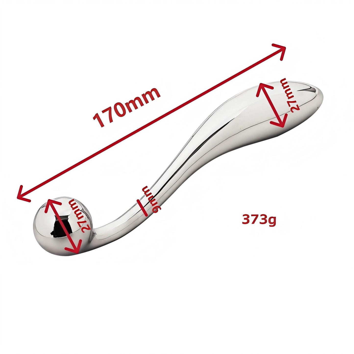 Mirror-Polished Stainless Steel Pull-Ring Anal Dilator Plug - image 3