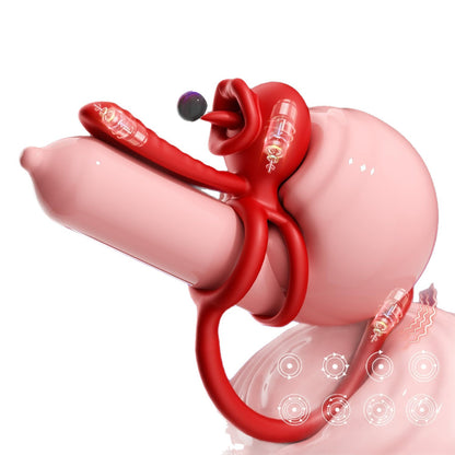3-in-1 Couple Vibrator with App Control – Dual Ring & Anal Plug for Intense Shared Pleasure - image 10