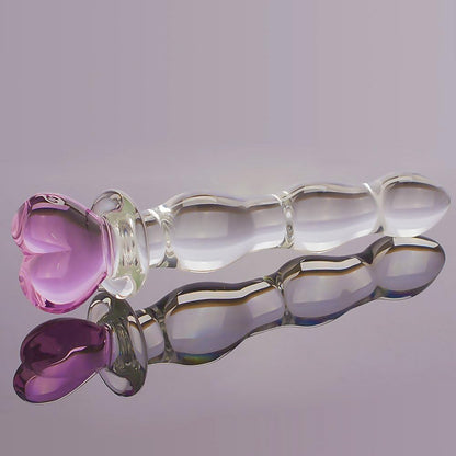Crystal Glass Pleasure Wand Dildo Anal Plugs - image 3