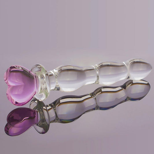 Crystal Glass Pleasure Wand Dildo Anal Plugs - image 3
