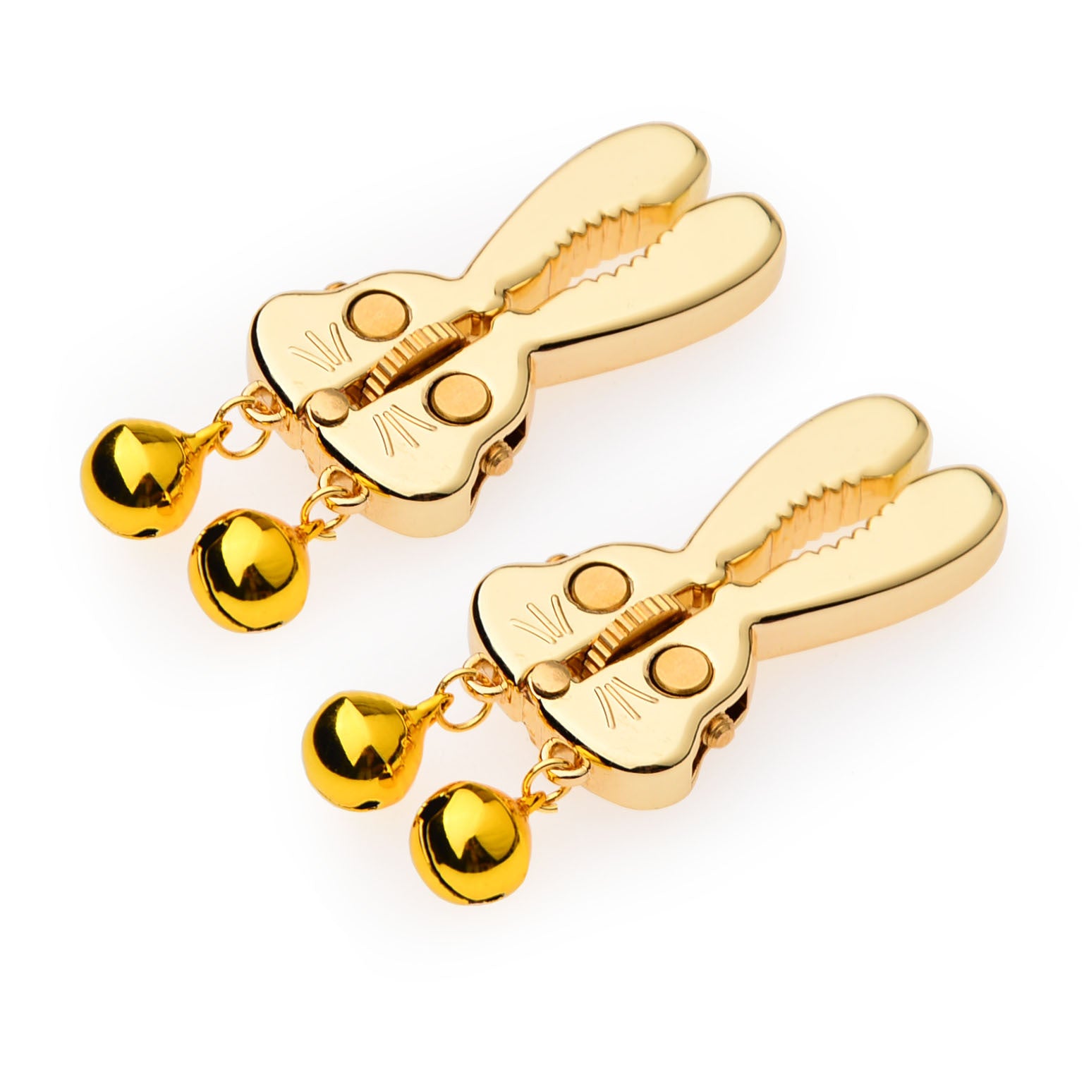 Adjustable Bunny Nipple Clamps – Sensory Play with Bells & Gear Control - GB - GB - image 15