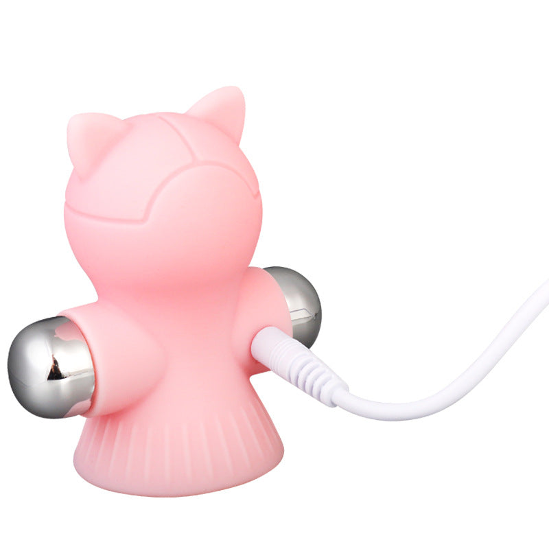 Suction Clip Tongue Licking Kitty - Pink - image 6
